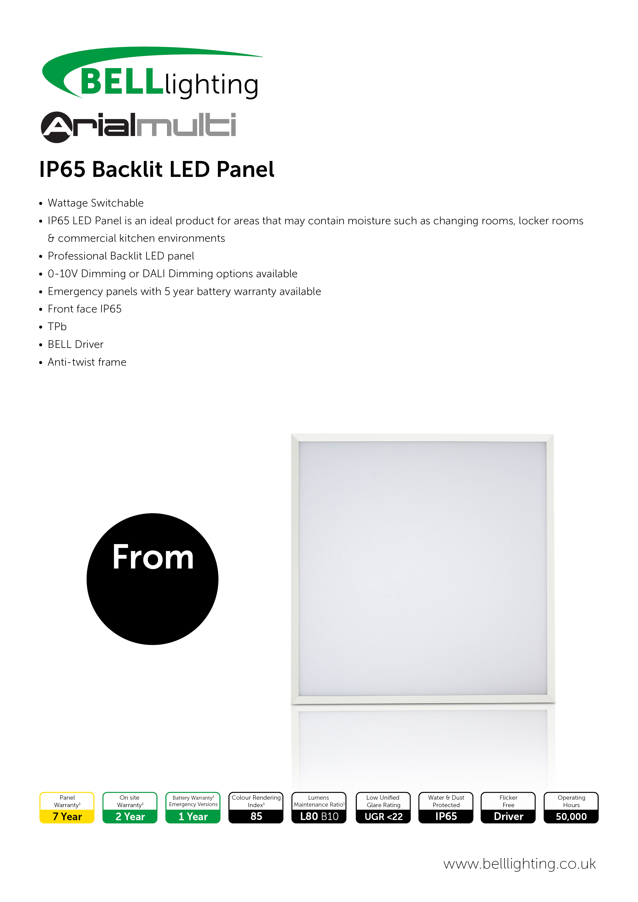 Arial Multi IP65 Panel