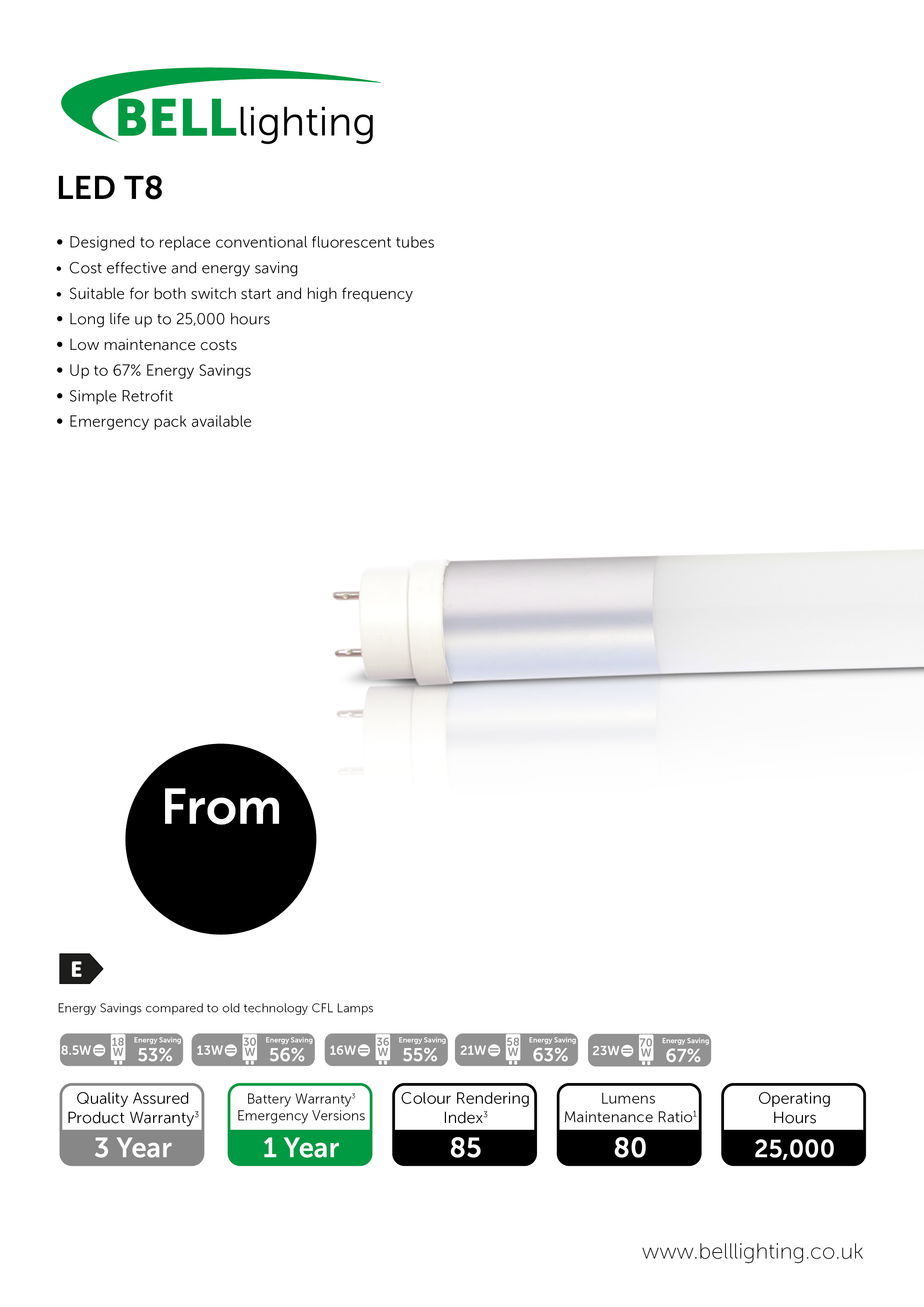 LED T8
