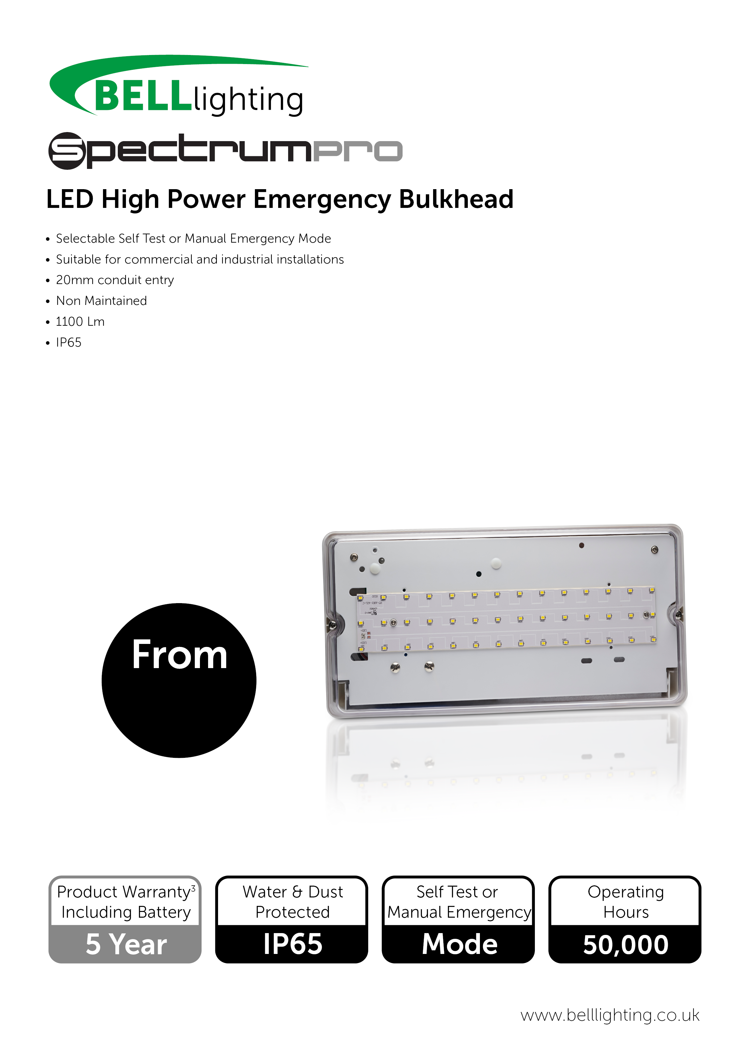 Spectrum High Power Bulkhead
