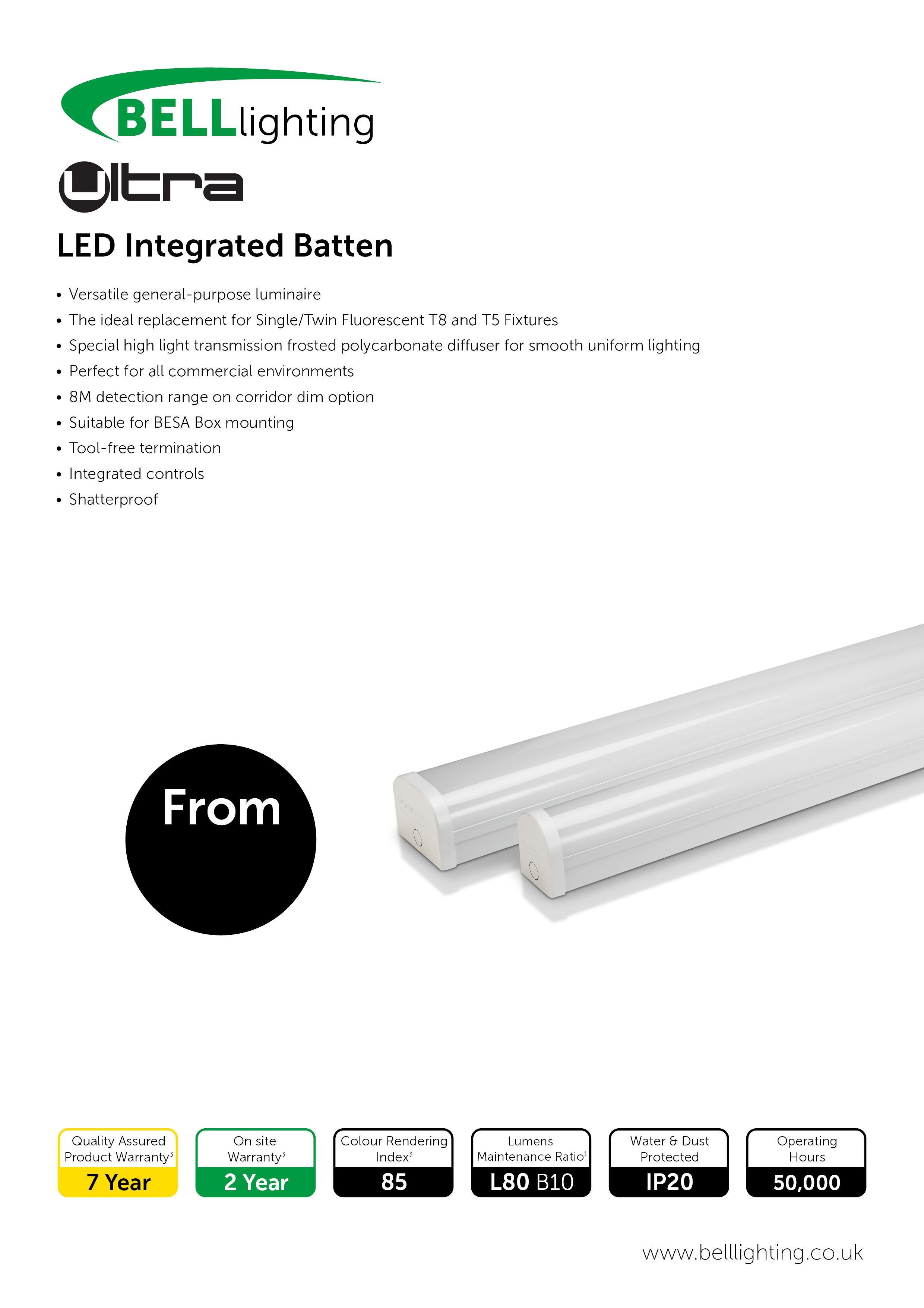 Ultra LED Batten