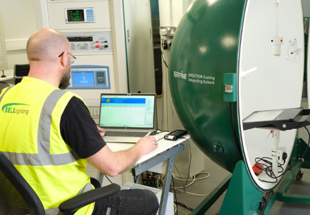 Photometric Sphere Testing